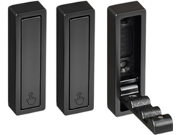 Conjunto De 3 Ganchos Metálicos Modernos Para Banheiro, Design Dobrável, Montagem Compacta Na Parede Com Instalação