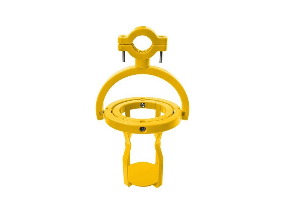 Suporte Universal Para Garrafas De Água E Espátulas De Pneu Para Ciclismo De Longa Distância, Na Cor Amarela.
