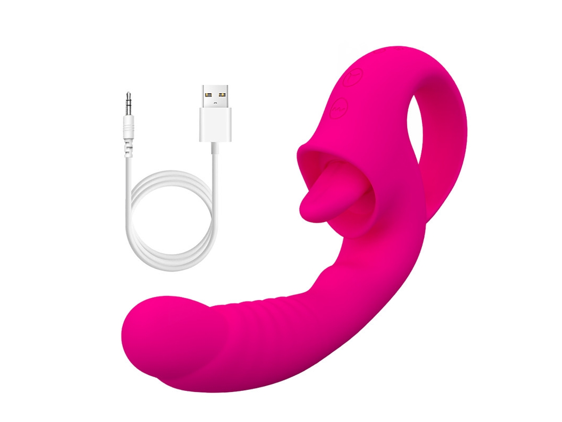 Vibrador de masturbação de 10 frequências para mulheres (rosa) OEMG
