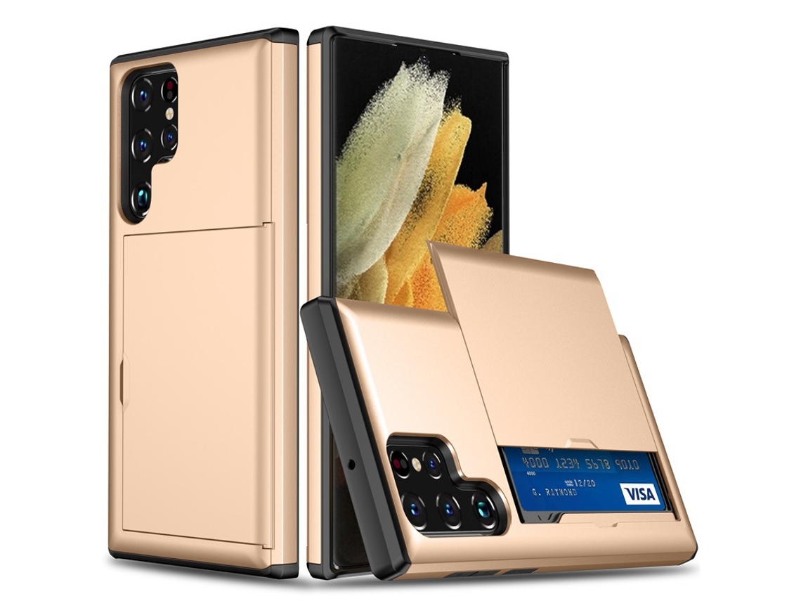 Adequado Para Capas De Celular Samsung E Capas Protetoras Anti-queda Para Cartões.dourado - Note 10 Plus