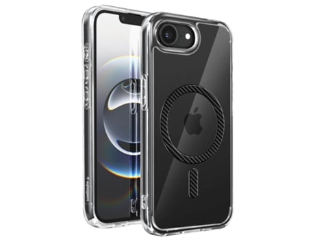 Capa Magsafe Antichoque Robusta Para Iphone 16 Spigen Sgp Acrílico Preto