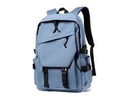 Bolsa de viagem casual escolar para laptop feminina CXC, bolsa de viagem com capacidade, azul