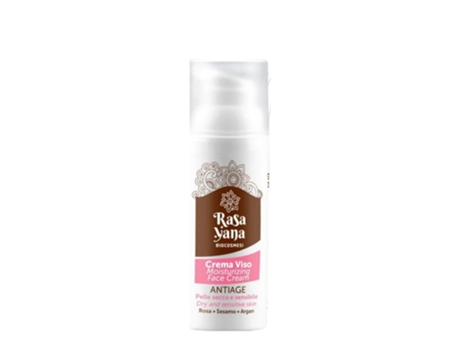 Facial antienvelhecimento para pele normal e seca 50ml Rasayana Biocosmesi