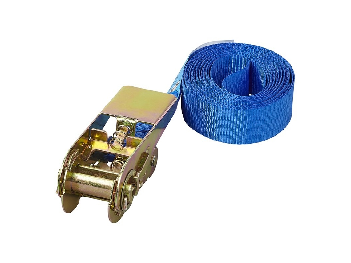 Fita De Amarrar Azul Com Fecho 3, 5 Metros