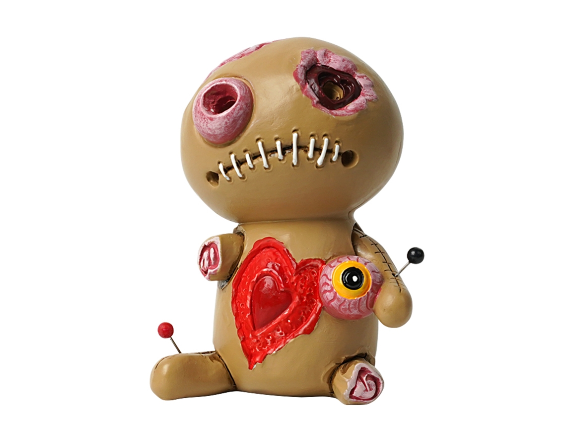 Boneco De Vodu Ornamental Com Spray E Maldição