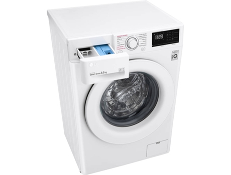 Máquina de Lavar Roupa LG F2WV3S85S3W (8.5 kg - 1200 rpm - Branco) —  