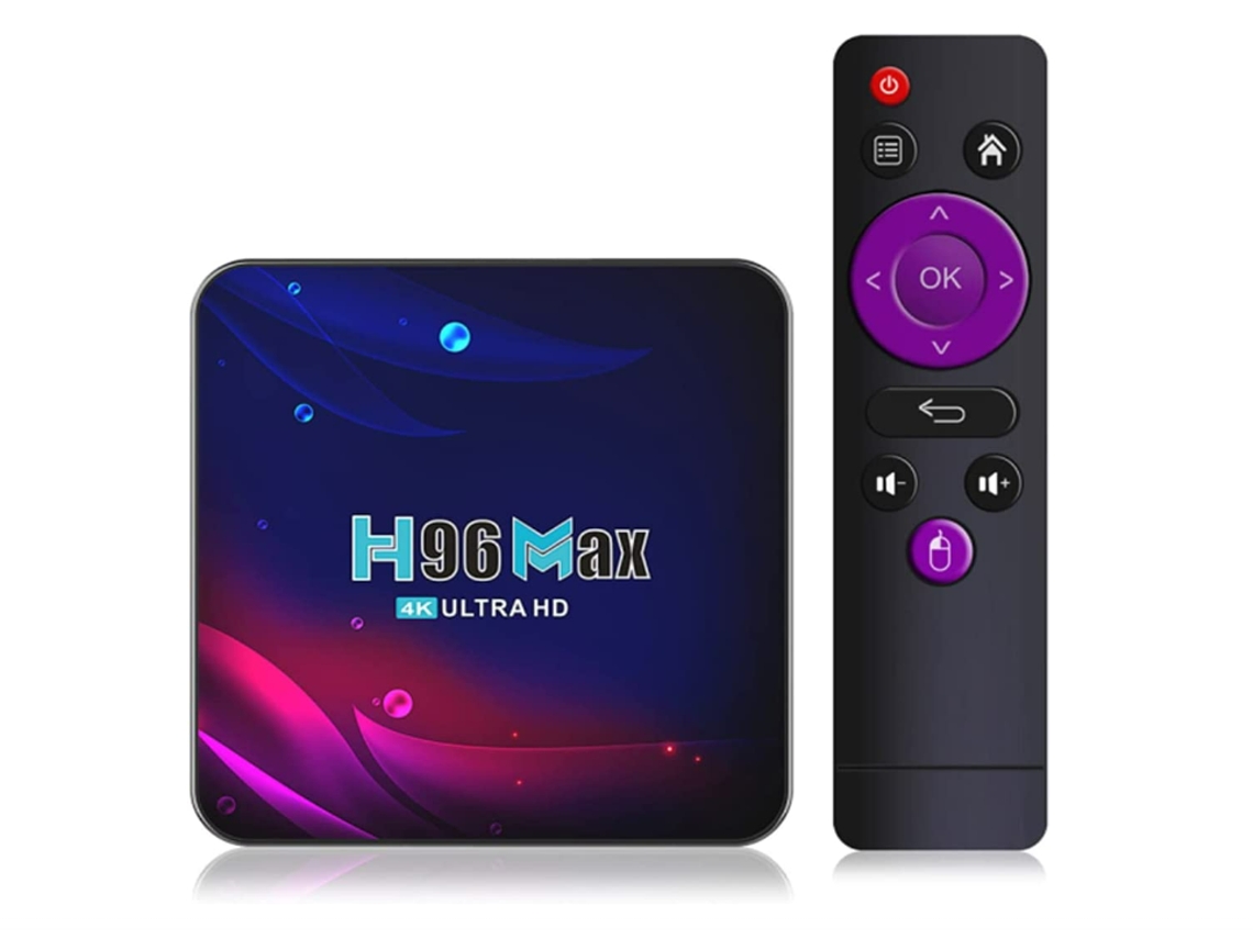 Android Tv Box Yizhood 4gb Ram 32gb Rom 4k Bt5.0 Preto