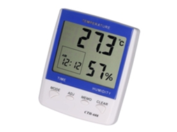 Termômetro E Higrômetro Digital Cocoarm Ua608 Em Abs Para Ambientes Internos, Medição De Temperatura E Umidade