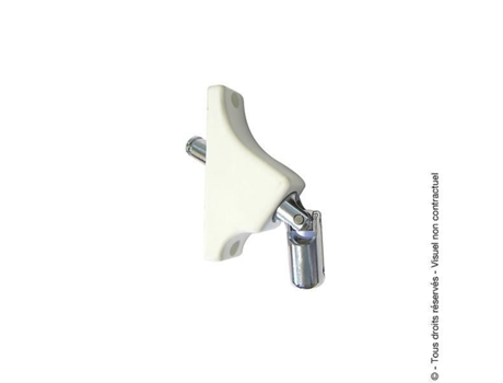 Saída de Caixa 90 com Mostrador Duplo de Persiana Branca Torbel 841300 TORBEL INDUSTRIE