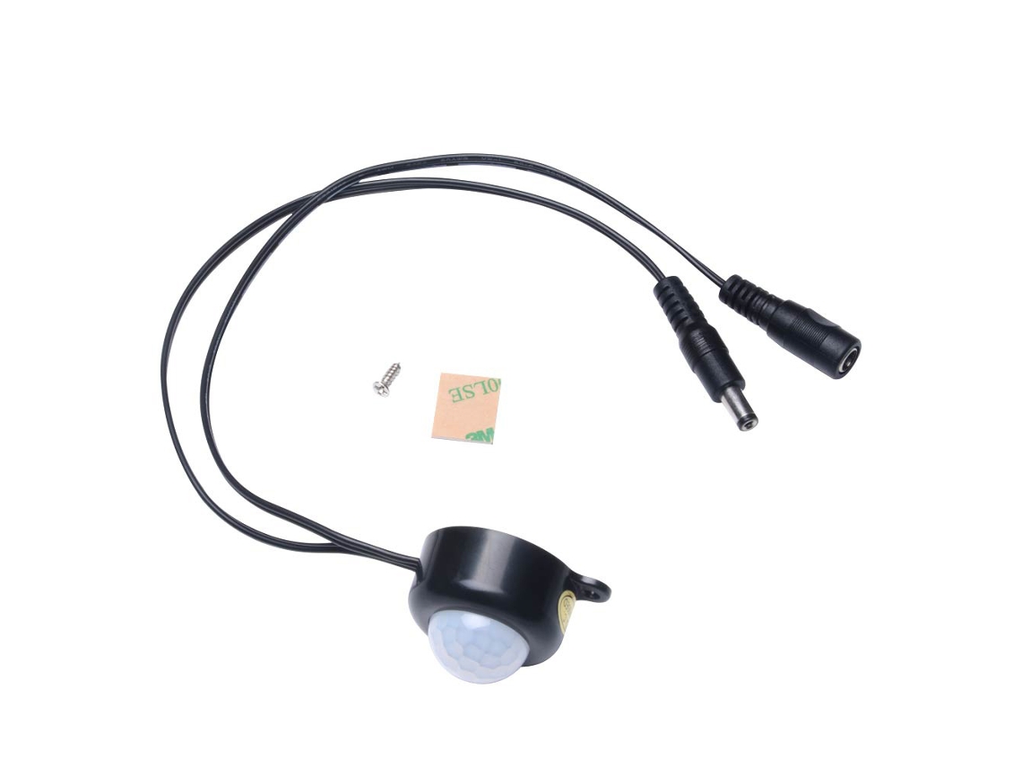 Rebe-sensor De Movimento Infrarrojo Pir Com Sensor Fotosensível Interruptor 5a Dc5v-24v Para Fitas Led