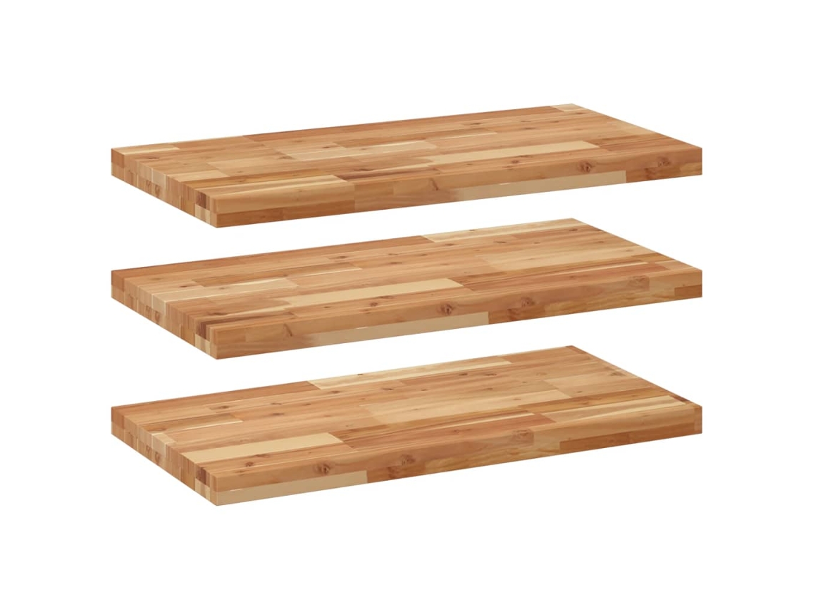 Floating Shelf, Floating Shelves Vidaxl Marrom Madeira De Acácia (60 X 40 X 4 Cm)