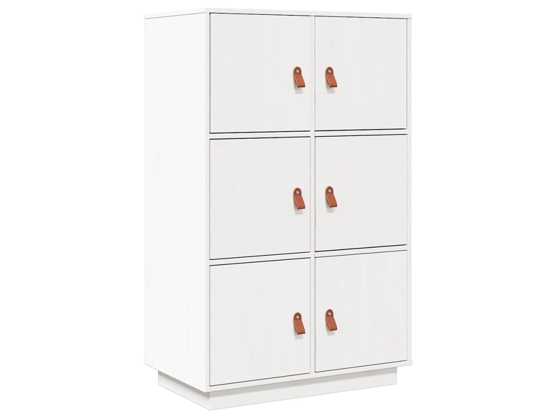 Highboard, Highboards Vidaxl Branco Madeira De Pinho (n/a)