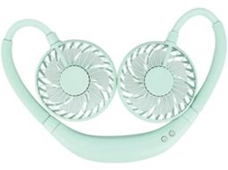 Ventilador USB de pescoço mini portátil S/MARCA, 360g, uso doméstico e externo