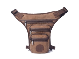 Bolsa Cruzada De Cintura Para Homens E Mulheres, Mochila Leve Marrom Claro Para Viagem, Esportes Ao Ar Livre