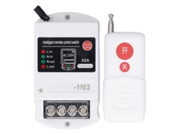 Interruptor Remoto 1000m Controle Longo Distância 30a 220v Bomba Portão S/MARCA