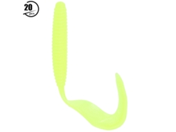 Isca Artificial Rotativa De Inseto Curl-tail Ciano Claro 2un