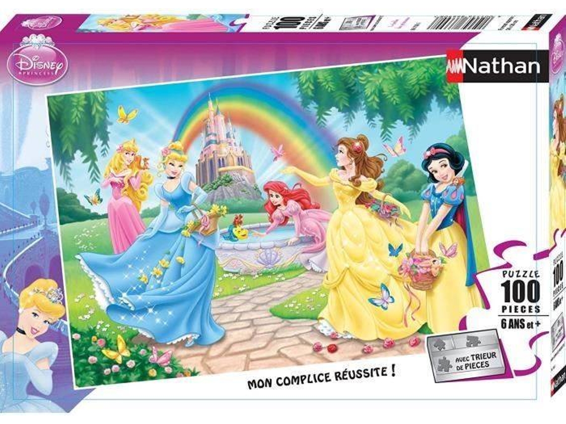 Puzzles NATHAN O Jardim das Princesas (100 Peças)