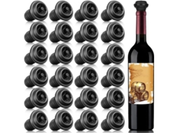 24 Rolhas de Cortiça, Rolha de Vinho, Arejar BRILVIBERA