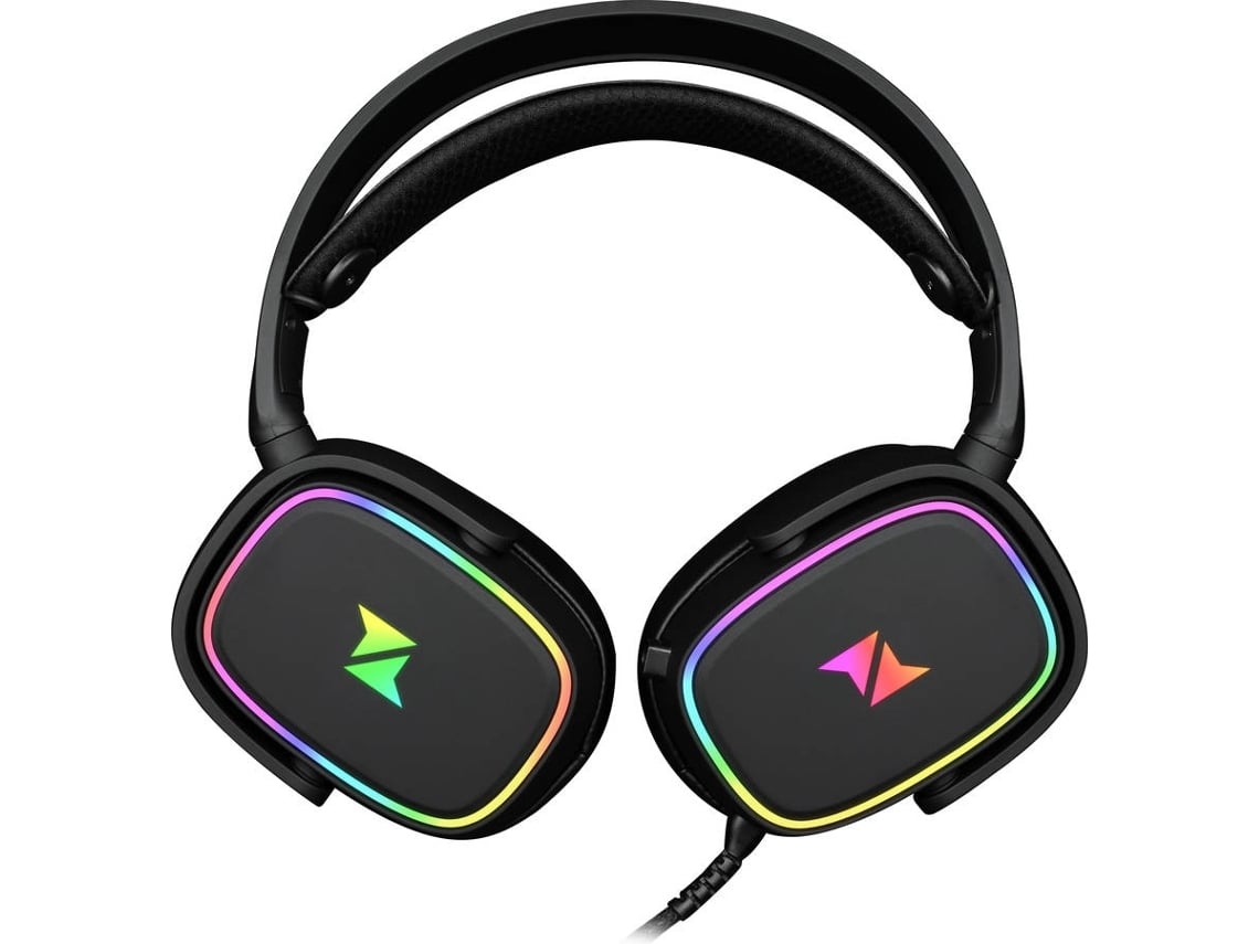 Auscultadores Gaming com Fio N'PLAY Contact 4.7 RGB (Outlet Caixa Aberta - On Ear - Multiplataforma - Preto)