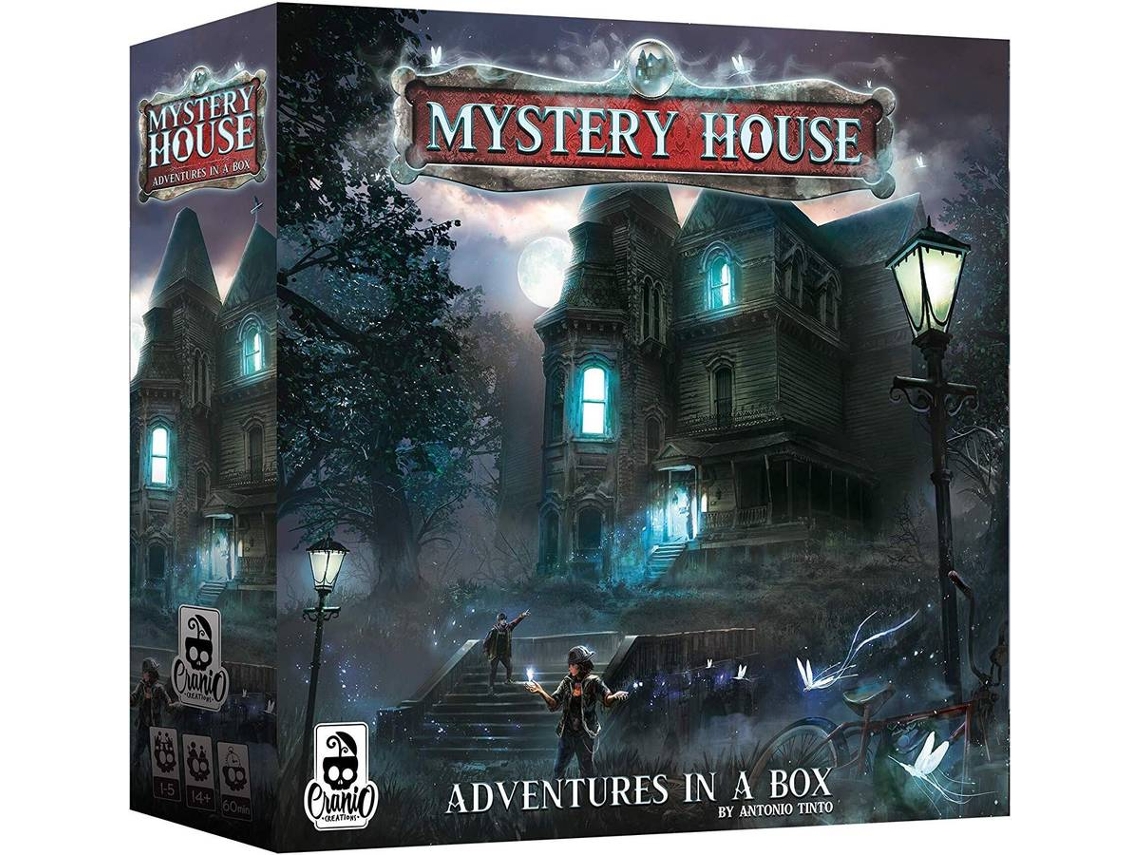 Jogo de Tabuleiro CRANIO CREATION Mystery House (Inglês)