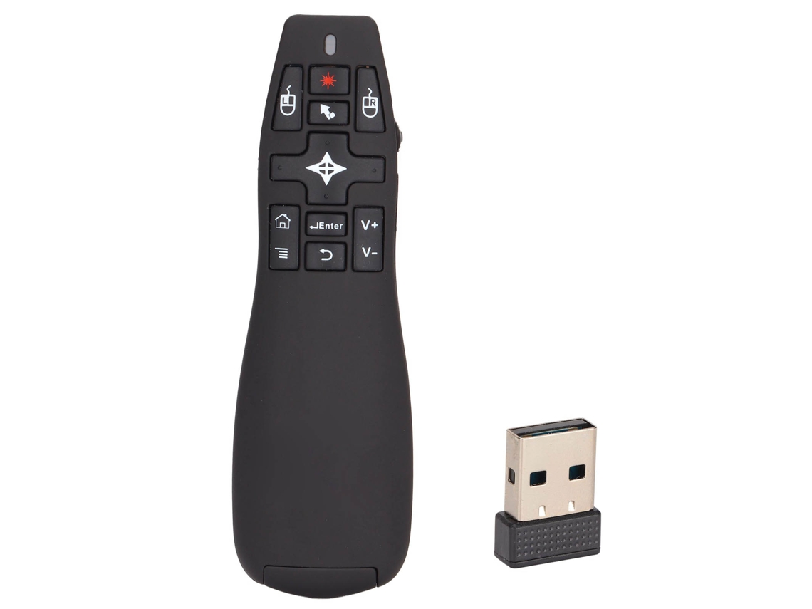 Apresentador Sem Fio De 2.4ghz Com Mouse Aéreo