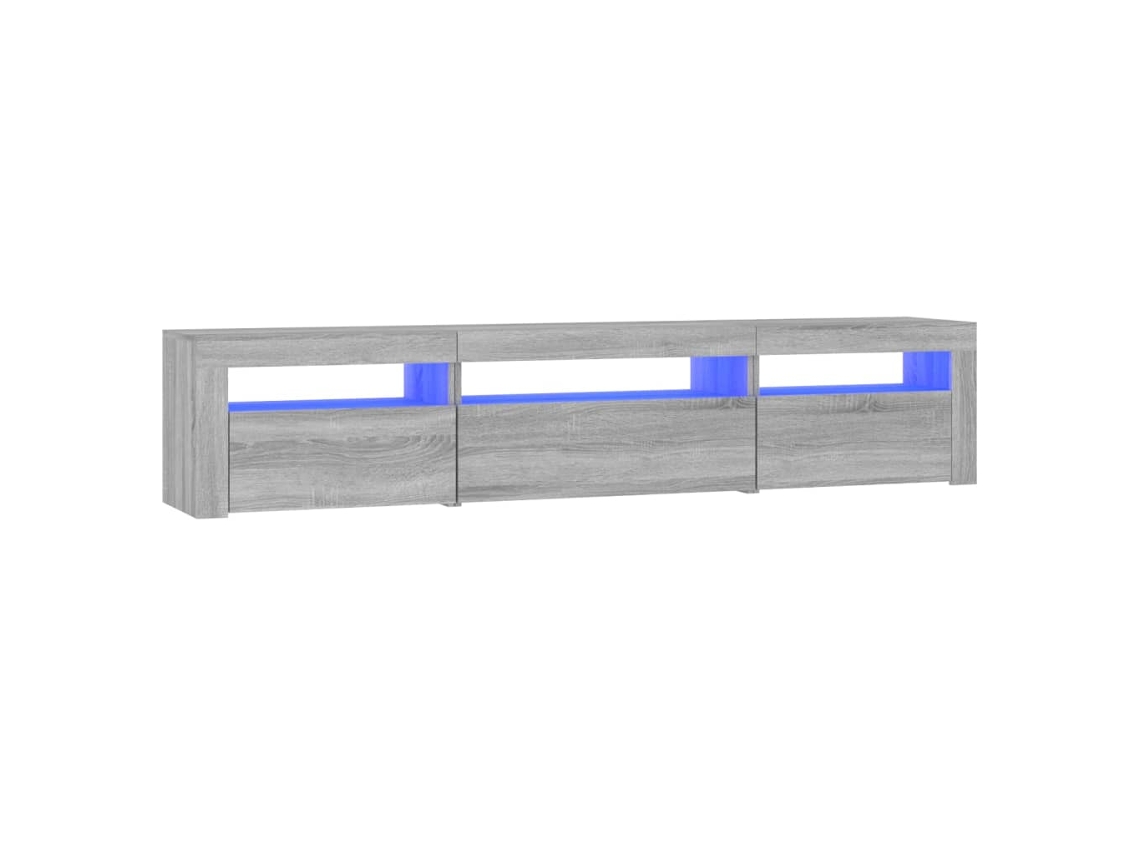 Tv Cabinet, Tv Cabinets Vidaxl Cinzeto Madeira Processada (n/a)
