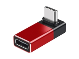 Adaptador Ângulo 90° Halinuia Enk-at133 Usb-c, Suporte Usb4 Thunderbolt 3/4 Taxa 40gbps