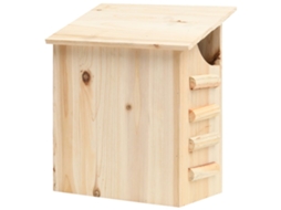 Vidaxl Casa Para Morcegos 30x20x38 Cm Madeira De Abeto Maciça