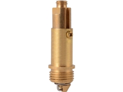 Tampa de latão para ralo de pia de banheiro, rosca superior de 8 mm e rosca inferior de 16 mm, peça de reposição durável.