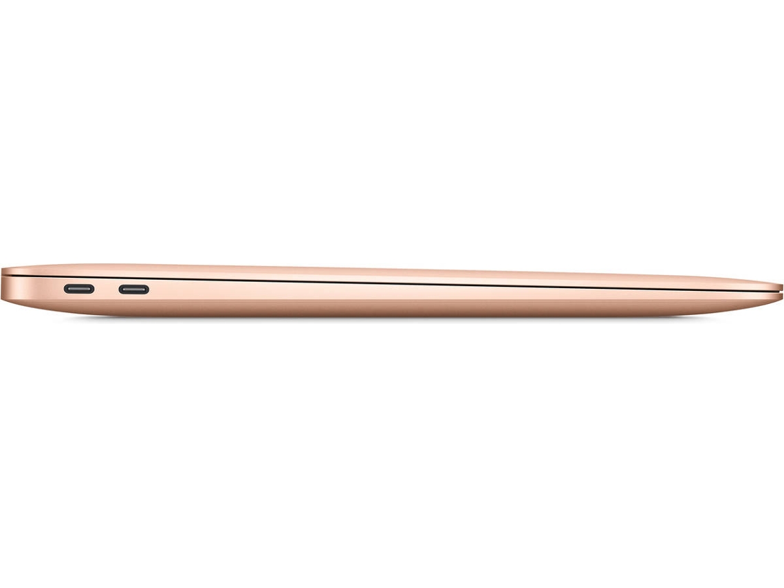 Macbook Air APPLE Dourado - MGND3Y/A (13.3'' - Apple M1 - RAM: 8 GB - 256 GB SSD - GPU 7-Core)