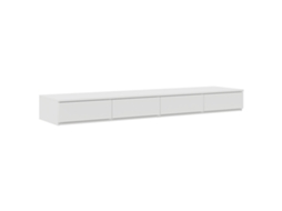 Conjunto 1 Móveis Para Quarto Vidaxl Branco Derivados De Madeira (135 X 36,5 X 16,5 Cm)