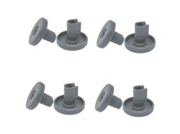 Conjunto De 8 Rodízios Para Cesto De Lava Louças Favorit Privileg Peças De Reposição E Acessórios. Aquaforge