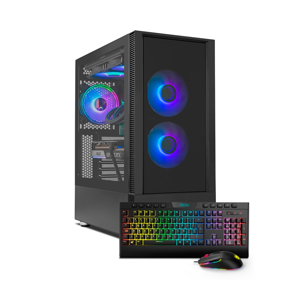 Desktop Gaming VANGUARD I70182 (Intel 1700 I7-13700 - NVIDIA GeForce RTX 4070 - RAM: 16 GB - 3 TB SSD)
