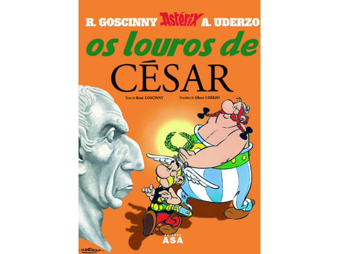 Livro Astérix - Os Louros de César