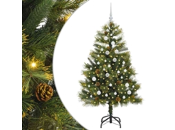Conjunto 1 Árvore De Natal Artificial Vidaxl Verde Pvc (150 Cm)