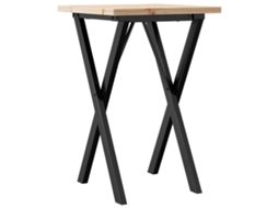 Dining Table, Dining Tables Vidaxl Marrom Madeira De Pinho (50 X 50 X 75.5 Cm)