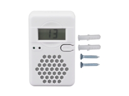 Detector de monóxido de carbono (indicador LED, alimentado por bateria)