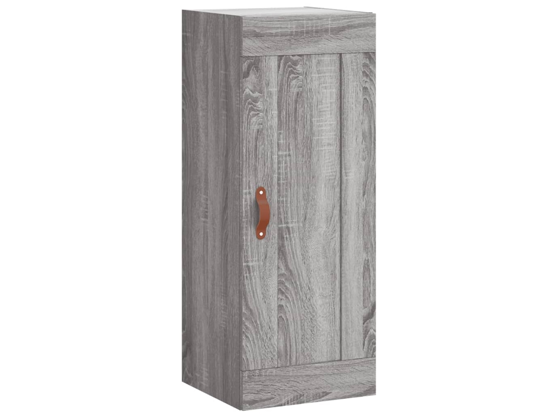 Wall Mounted Cabinet, Wall Mounted Cabinets Vidaxl Cinzeto Madeira Processada (n/a)