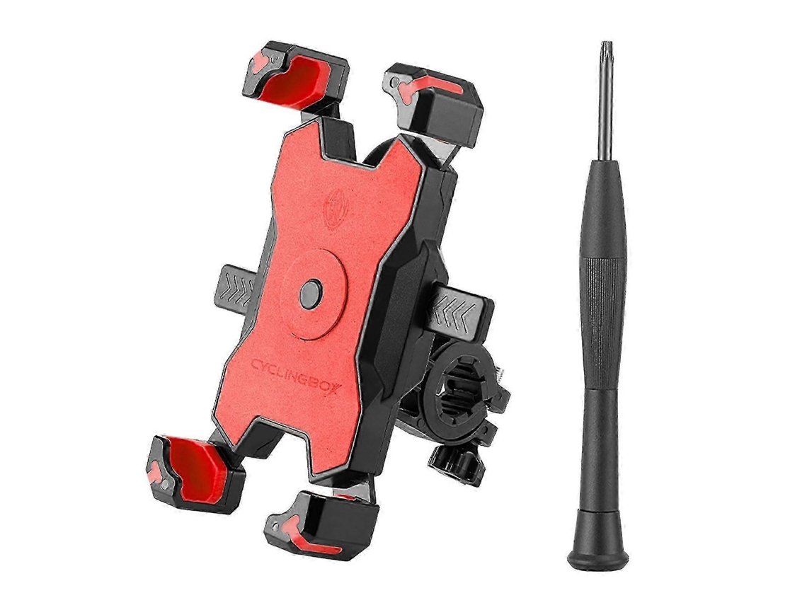 Suporte Universal Ajustável Para Celular De Bicicleta, Antifurto E Anti-perda, Com Trava De Uma Chave. Ideal Para Ciclistas.
