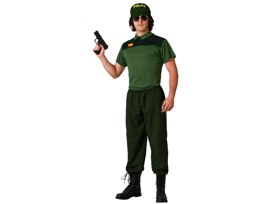 Fantasia - Guarda Civil - Preto - Adulto - M/l