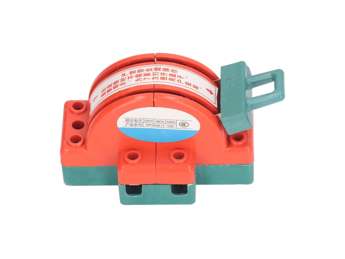 Interruptor De Lâmina 2p Chave De Desconexão Doble Throw Com Anéis De Fixação 220v 380v
