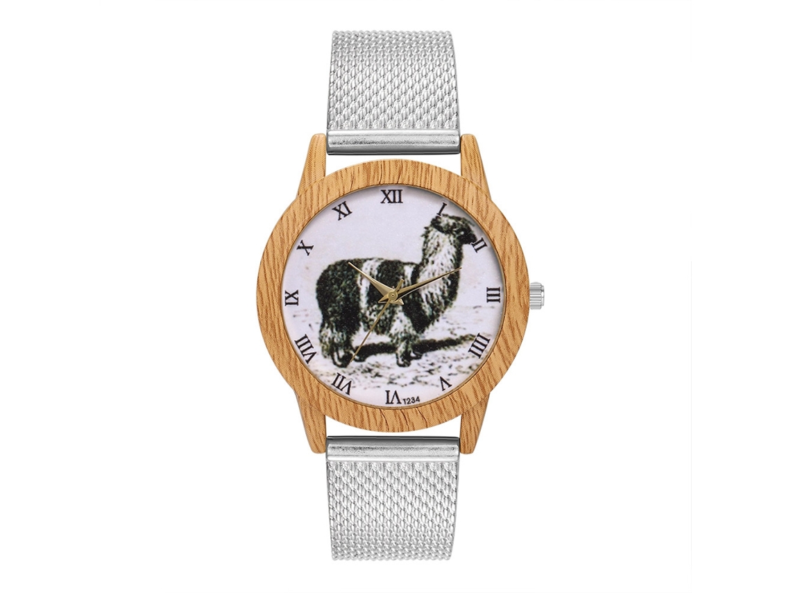 Reloj De Pulsera Analógico De Aleación De Moda Y Ocio Con Cuarzo T234-f Plata