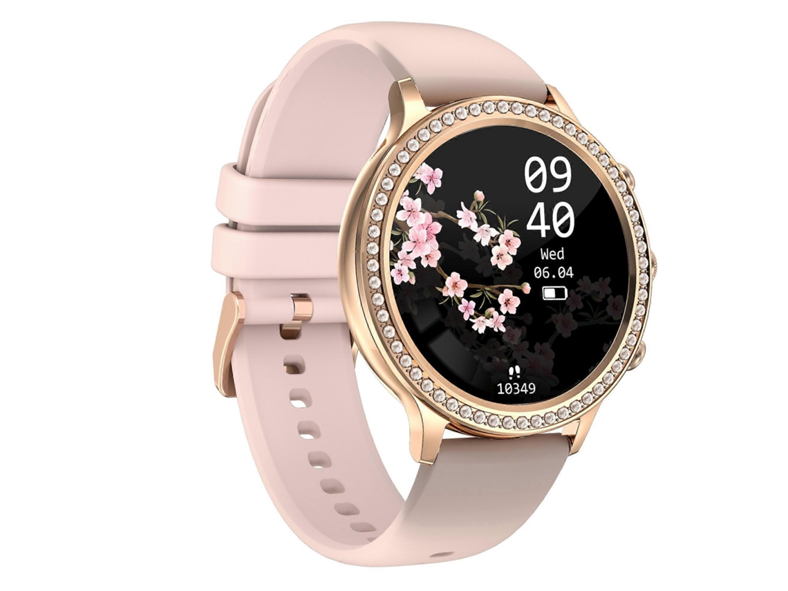 Relógio inteligente I70 Fashion Call para mulheres com tela sensível ao toque de diamante, monitor de frequência cardíaca, sono e pressão arterial Ly Ebike