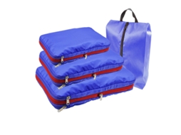 Bolsa Compressível para Embalagem de Viagem para Sapatos Cubos Bolsa para Bagagem Armazenamento Portátil Dobrável Organizador WEIMAI
