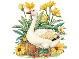 Aquarelle Animaux Tournesol Adesivos Muraux Salão Ferme Decoração Murale