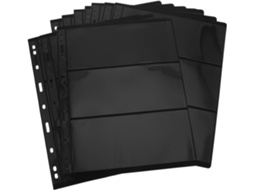 Joinpaya Lote De 10 Intercalares Reto - Formato Padrão 9 Perfurações - Verso Para Álbum De Timbres