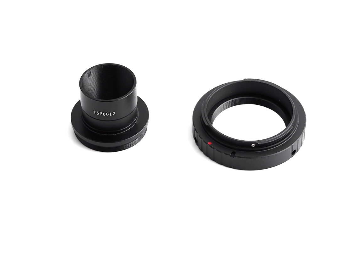 Adaptador De Montagem De Telescópio T 1.25" Para Câmera Canon, Anel T Para Slr
