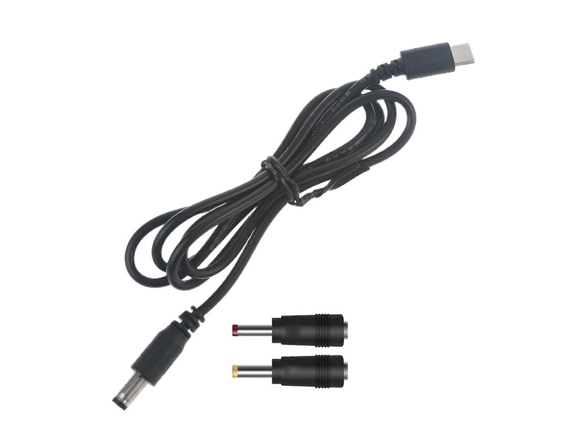 Lurelia Cabo De Carregamento Usb-c Para Dc 5,5 X 2,1 Mm, Computadores Portáteis, 5.5x2.1mm, 15 V, Indicador Led