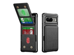 25-26 Vertical Flip Card Bag Holder Leather Phone Case