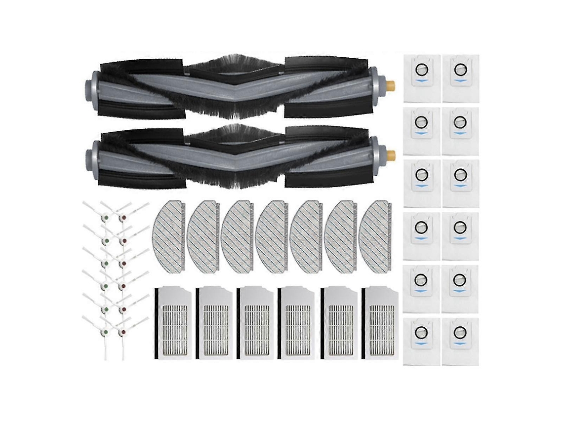 Para Aspirador De Pó Robô T10 Plus / X1 Plus, Peças, Saco De Pó, Filtro Hepa, Escova Lateral Principal, Pano De Esfregão